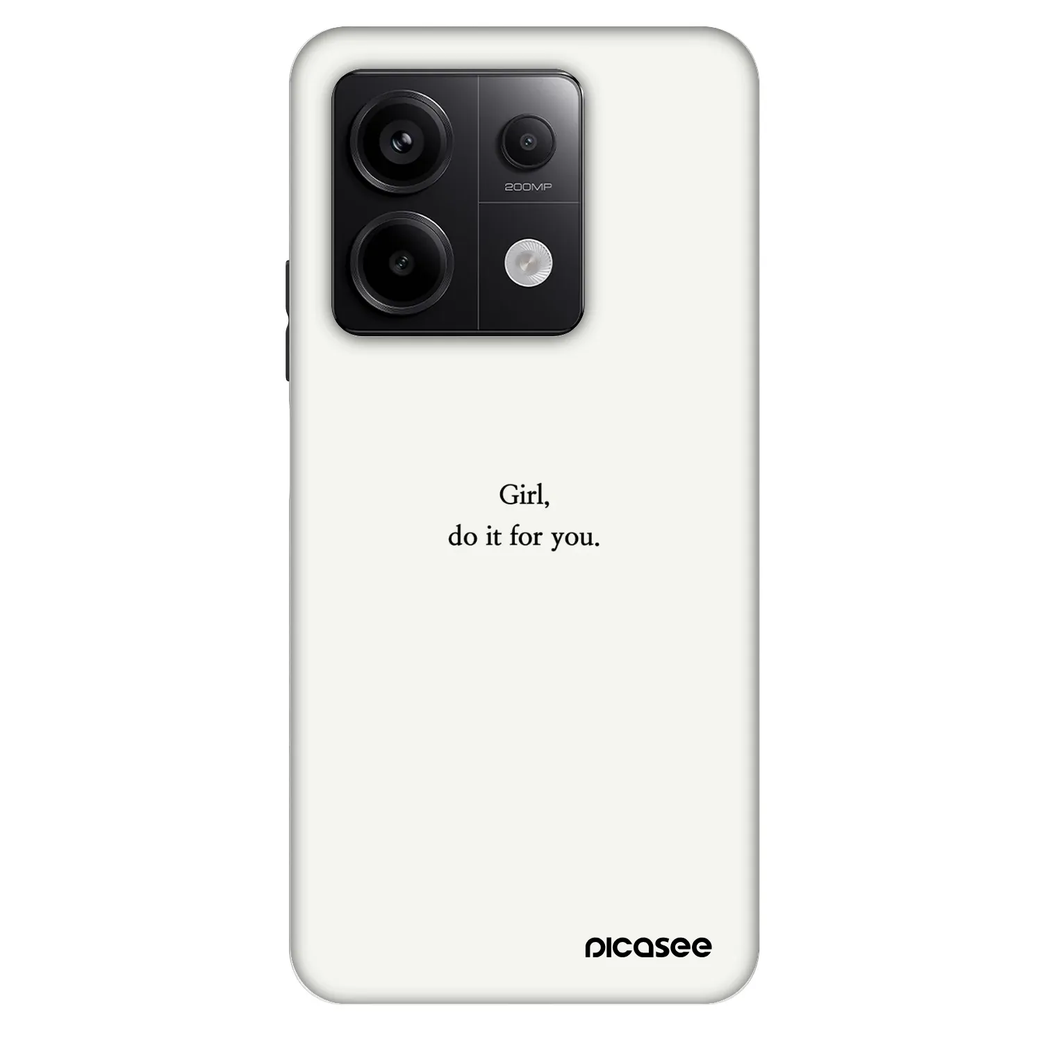 Picasee Fashion Case für Xiaomi Redmi Note 13 Pro 5G - Girl, do it for you