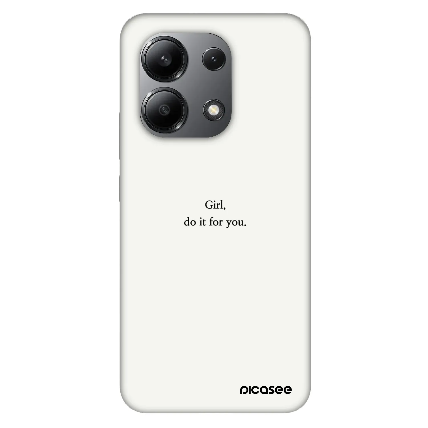 Picasee Fashion Case für Xiaomi Redmi Note 13 4G - Girl, do it for you