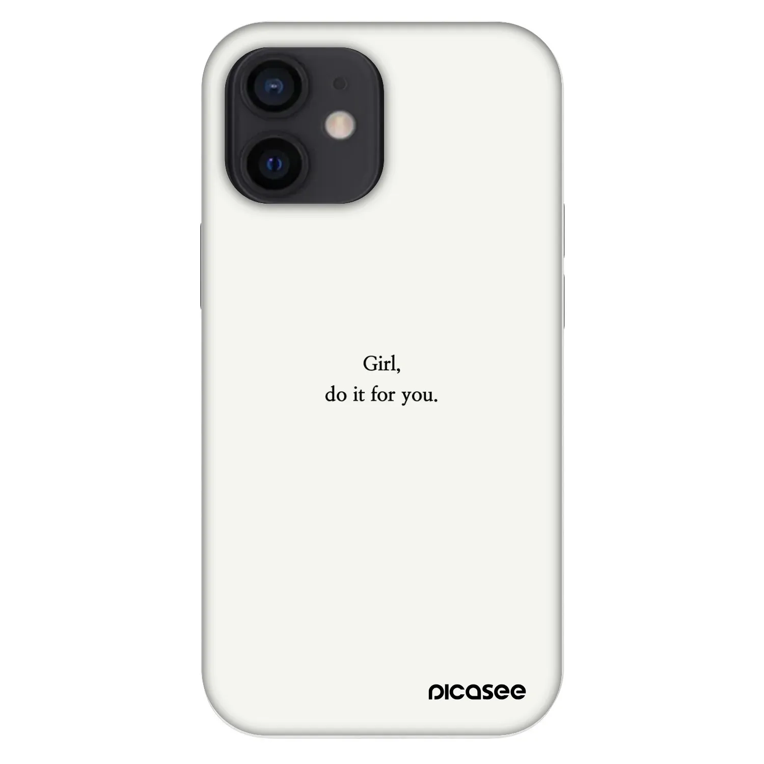 Picasee Fashion Case für Apple iPhone 12 mini - Girl, do it for you