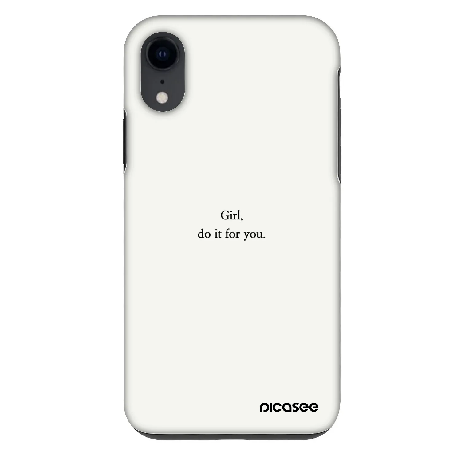 Picasee Fashion Case für Apple iPhone XR - Girl, do it for you