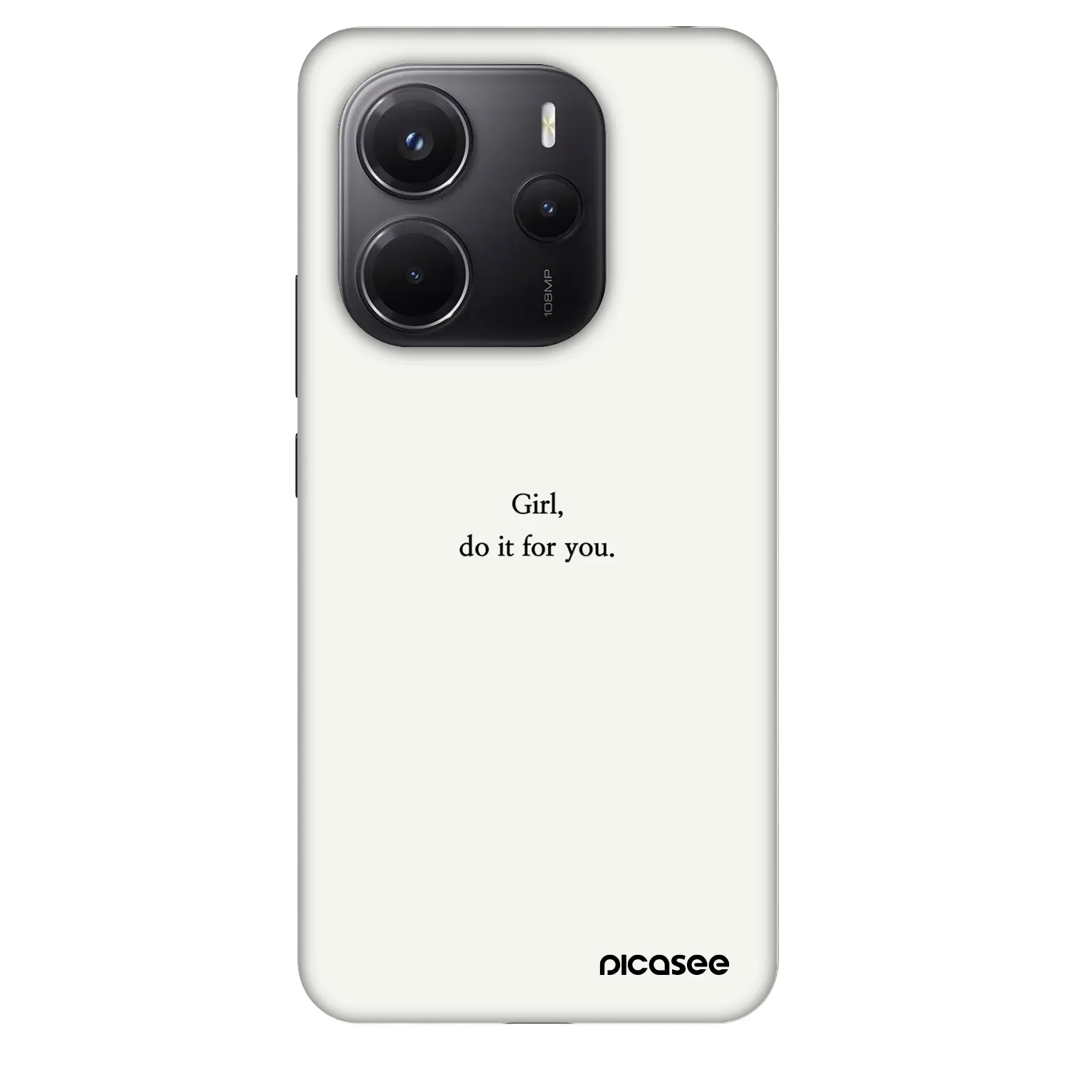 Picasee Fashion Case für Xiaomi Redmi Note 14 4G - Girl, do it for you