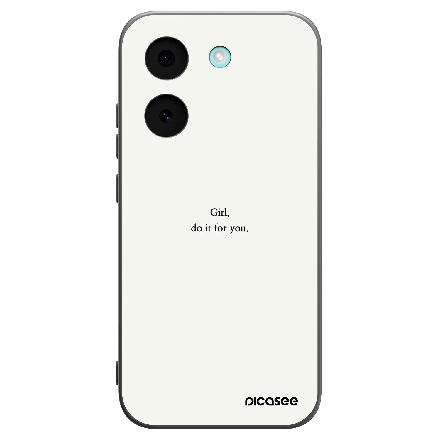 Picasee Xiaomi Poco X8 Pro Hülle - Schwarzes Silikon - Girl, do it for you