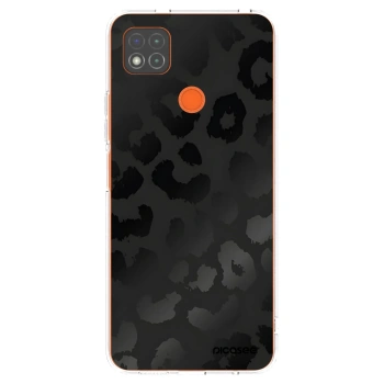 Picasee Xiaomi Redmi 9C Hülle - Transparentes Silikon - Midnight Leopard