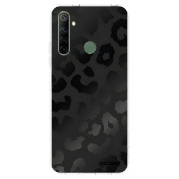 Picasee Realme 5 Hülle - Transparentes Silikon - Midnight Leopard