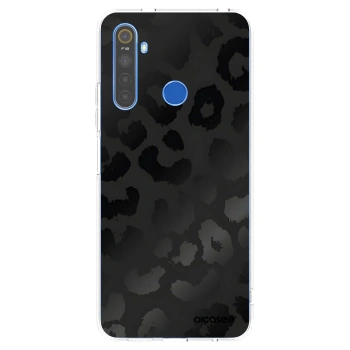 Picasee Realme 5 Hülle - Transparentes Silikon - Midnight Leopard