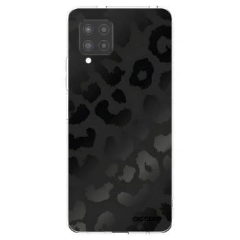 Picasee Samsung Galaxy A42 A426B Hülle - Transparentes Silikon - Midnight Leopard