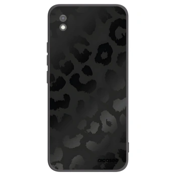 Picasee Xiaomi Redmi 9AT Hülle - Schwarzes Silikon - Midnight Leopard