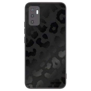Picasee Xiaomi Redmi Note 10 5G Hülle - Schwarzes Silikon - Midnight Leopard