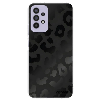 Picasee Samsung Galaxy A32 4G SM-A325F Hülle - Transparentes Silikon - Midnight Leopard