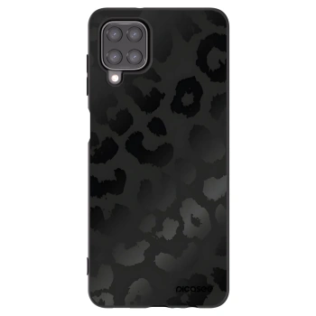 Picasee Samsung Galaxy M12 M127F Hülle - Schwarzes Silikon - Midnight Leopard