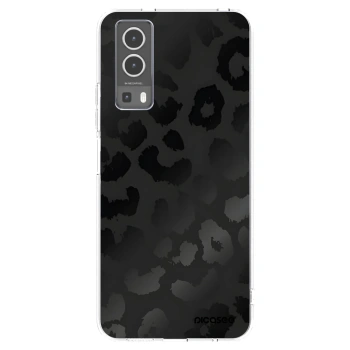 Picasee Vivo Y72 5G Hülle - Transparentes Silikon - Midnight Leopard