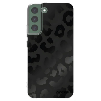 Picasee Samsung Galaxy S22+ 5G Hülle - Transparentes Silikon - Midnight Leopard