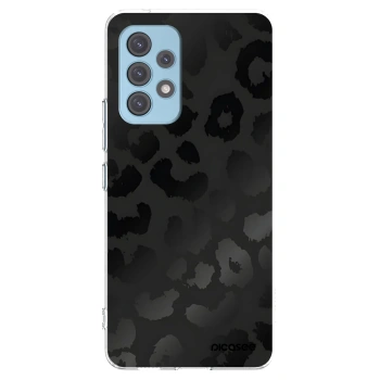 Picasee Samsung Galaxy A53 5G A536 Hülle - Transparentes Silikon - Midnight Leopard