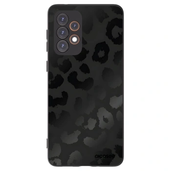 Picasee Samsung Galaxy A33 5G A336 Hülle - Schwarzes Silikon - Midnight Leopard