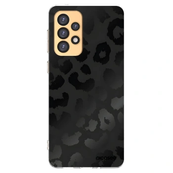 Picasee Samsung Galaxy A33 5G A336 Hülle - Transparentes Silikon - Midnight Leopard