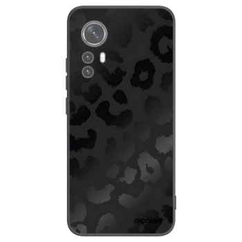 Picasee Xiaomi 12X Hülle - Schwarzes Silikon - Midnight Leopard