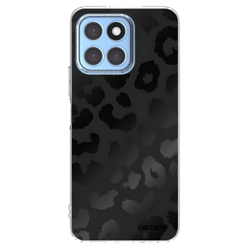 Picasee Honor X6 Hülle - Transparentes Silikon - Midnight Leopard