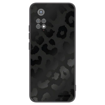 Picasee Xiaomi Redmi Note 11S 5G Hülle - Schwarzes Silikon - Midnight Leopard