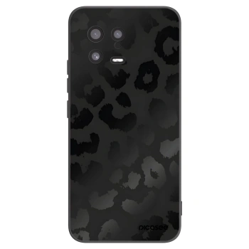 Picasee Xiaomi 13 Hülle - Schwarzes Silikon - Midnight Leopard