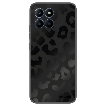 Picasee Honor 70 Lite Hülle - Schwarzes Silikon - Midnight Leopard