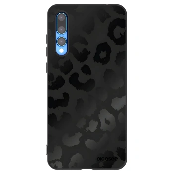 Picasee Huawei P20 Pro Hülle - Schwarzes Silikon - Midnight Leopard