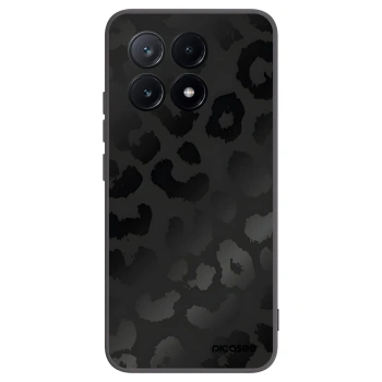Picasee Xiaomi Poco X6 Pro Hülle - Schwarzes Silikon - Midnight Leopard