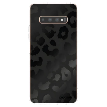 Picasee Samsung Galaxy S10 Plus G975 Hülle - Transparentes Silikon - Midnight Leopard