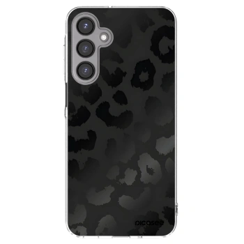 Picasee Samsung Galaxy A16 5G Hülle - Transparentes Silikon - Midnight Leopard