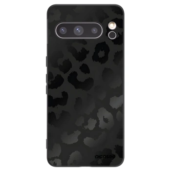 Picasee Google Pixel 8 Pro Hülle - Schwarzes Silikon - Midnight Leopard