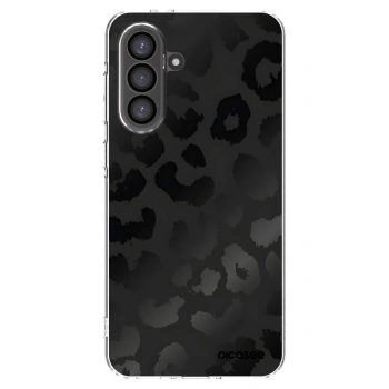 Picasee Samsung Galaxy A56 5G A566B Hülle - Transparentes Silikon - Midnight Leopard