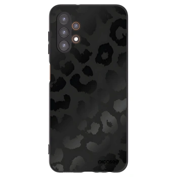 Picasee Samsung Galaxy A13 5G Hülle - Schwarzes Silikon - Midnight Leopard