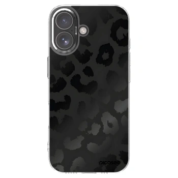 Picasee Apple iPhone 17 Hülle - Transparentes Silikon - Midnight Leopard
