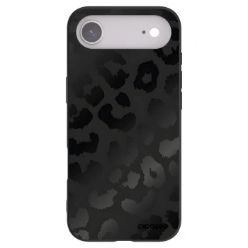 Picasee Apple iPhone Air Hülle - Schwarzes Silikon - Midnight Leopard