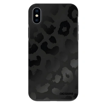 Hülle für Apple iPhone XS Max - Midnight Leopard