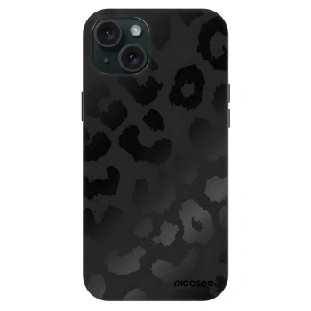 Hülle für Apple iPhone 15 Plus - Midnight Leopard