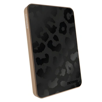 Powerbank mit MagSafe 5 000 mAh Golden - Midnight Leopard