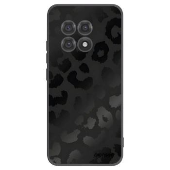 Picasee OnePlus 13R 5G Hülle - Schwarzes Silikon - Midnight Leopard