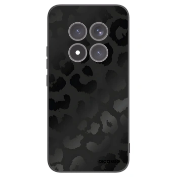 Picasee Xiaomi Redmi Note 15 Pro+ Hülle - Schwarzes Silikon - Midnight Leopard