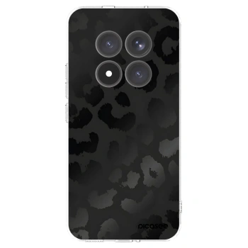 Picasee Xiaomi Redmi Note 15 Pro+ Hülle - Transparentes Silikon - Midnight Leopard