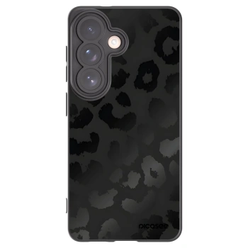 Picasee Samsung Galaxy S26 Hülle - Schwarzes Silikon - Midnight Leopard