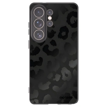Picasee Samsung Galaxy S26 Ultra Hülle - Schwarzes Silikon - Midnight Leopard