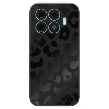 Picasee Xiaomi 17T Hülle - Schwarzes Silikon - Midnight Leopard