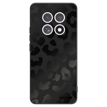 Picasee Xiaomi Redmi Note 15 5G Hülle - Schwarzes Silikon - Midnight Leopard