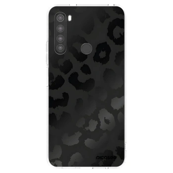 Picasee Xiaomi Redmi Note 8 Hülle - Transparentes Silikon - Midnight Leopard