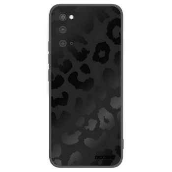 Picasee Samsung Galaxy S20 G980F Hülle - Schwarzes Silikon - Midnight Leopard