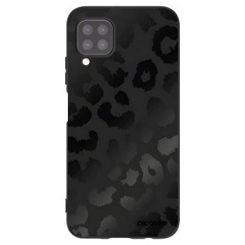 Picasee Huawei P40 Lite Hülle - Schwarzes Silikon - Midnight Leopard