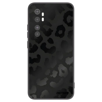 Picasee Xiaomi Mi Note 10 Lite Hülle - Schwarzes Silikon - Midnight Leopard