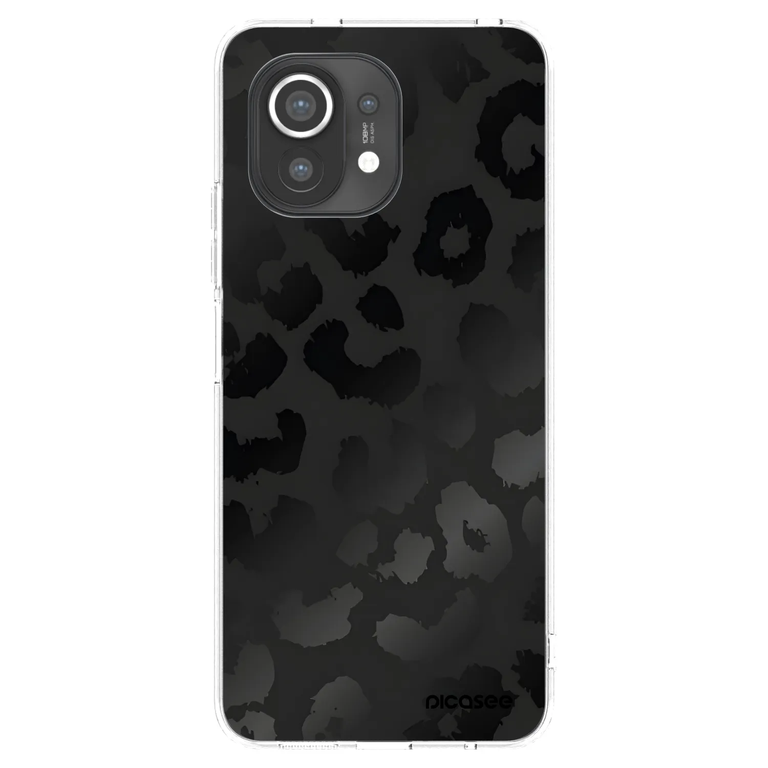 Picasee Xiaomi Mi 11 Hülle - Transparentes Silikon - Midnight Leopard