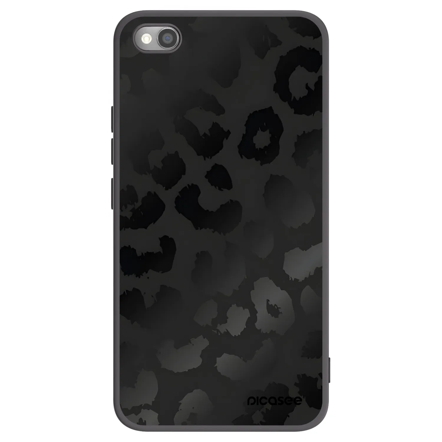 Picasee Xiaomi Redmi Note 11S 5G Hülle - Schwarzes Silikon - Midnight Leopard