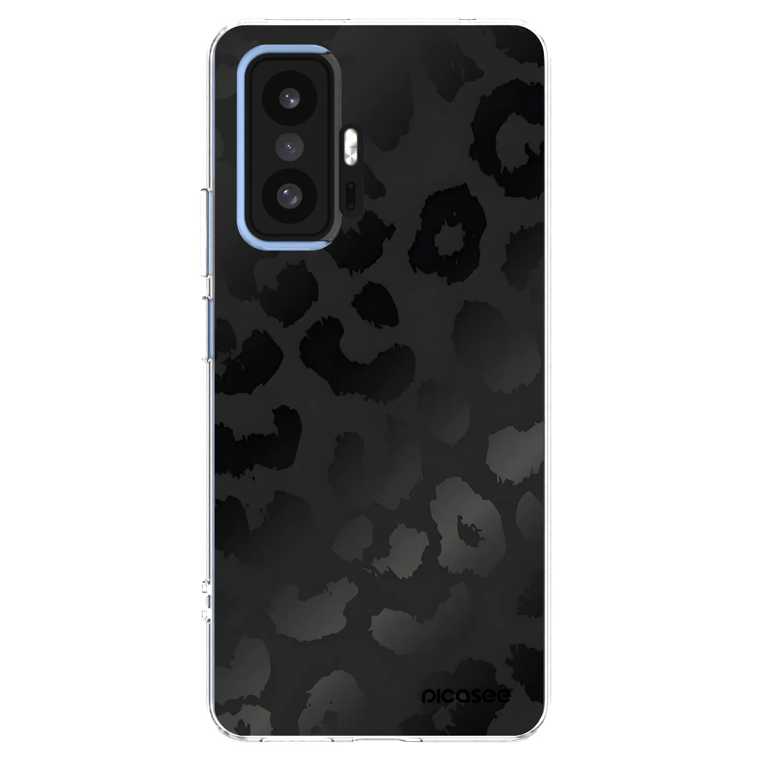 Picasee Xiaomi 11T Hülle - Transparentes Silikon - Midnight Leopard